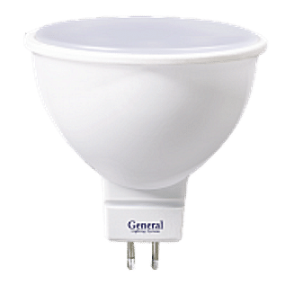 Лампа ЛЕД MR16/GU5.3 10W 12V 4500K General 661022