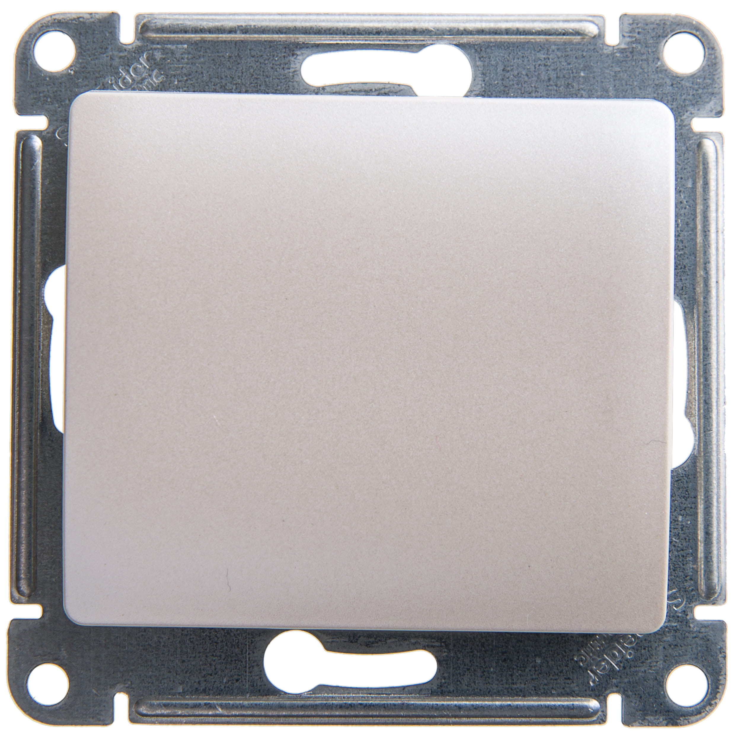 Переключатель Glossa 1-клавишный, 10А, механизм Перламутр Schneider Electric GSL000661