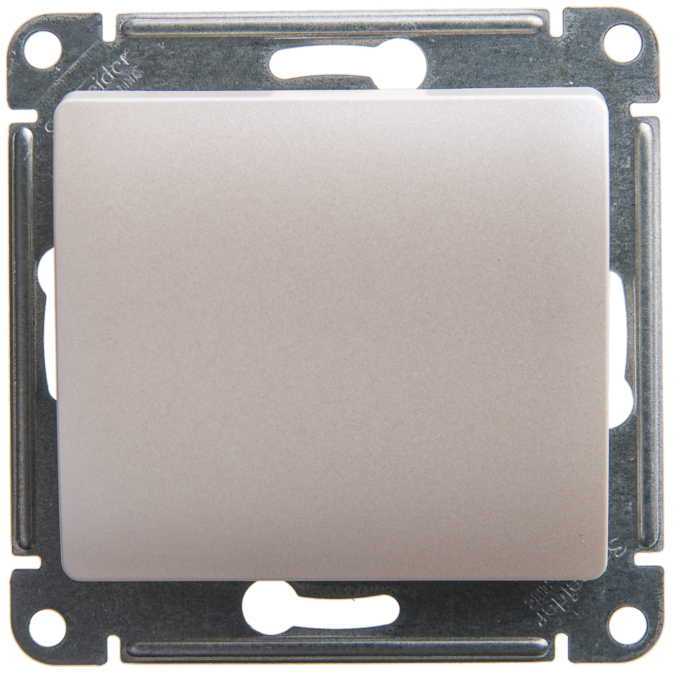 Переключатель перекрестный Glossa 1-клавишный, 10А, механизм Перламутр Schneider Electric GSL000671