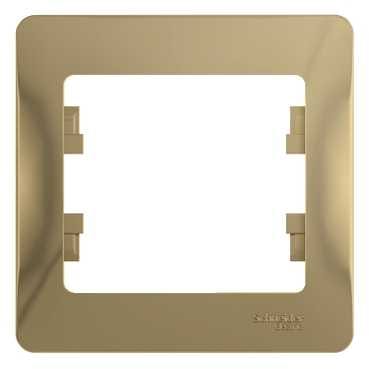 Рамка Glossa 1-постовая Титан Schneider Electric GSL000401