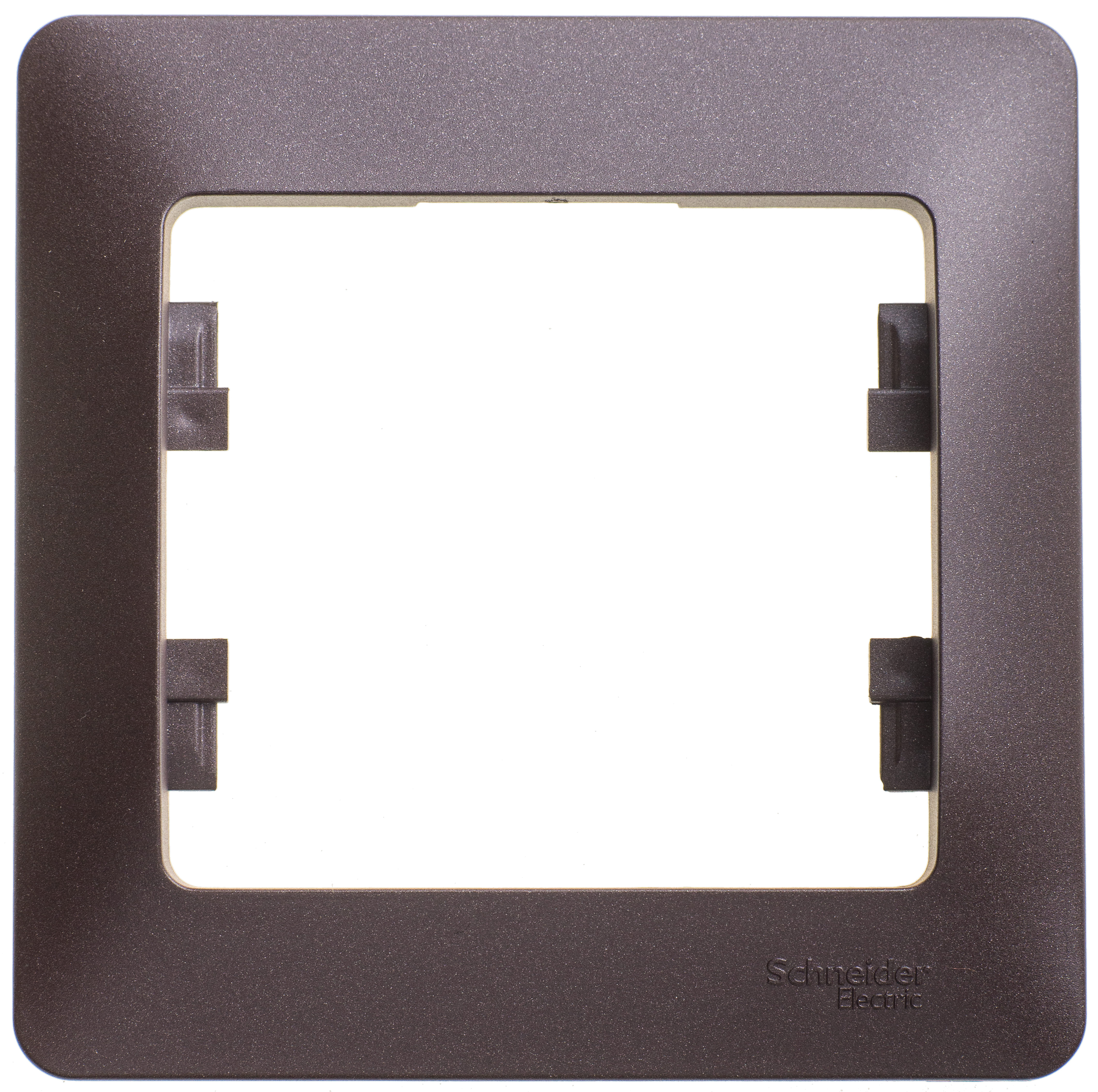 Рамка Glossa 1-постовая Шоколад Schneider Electric GSL000801