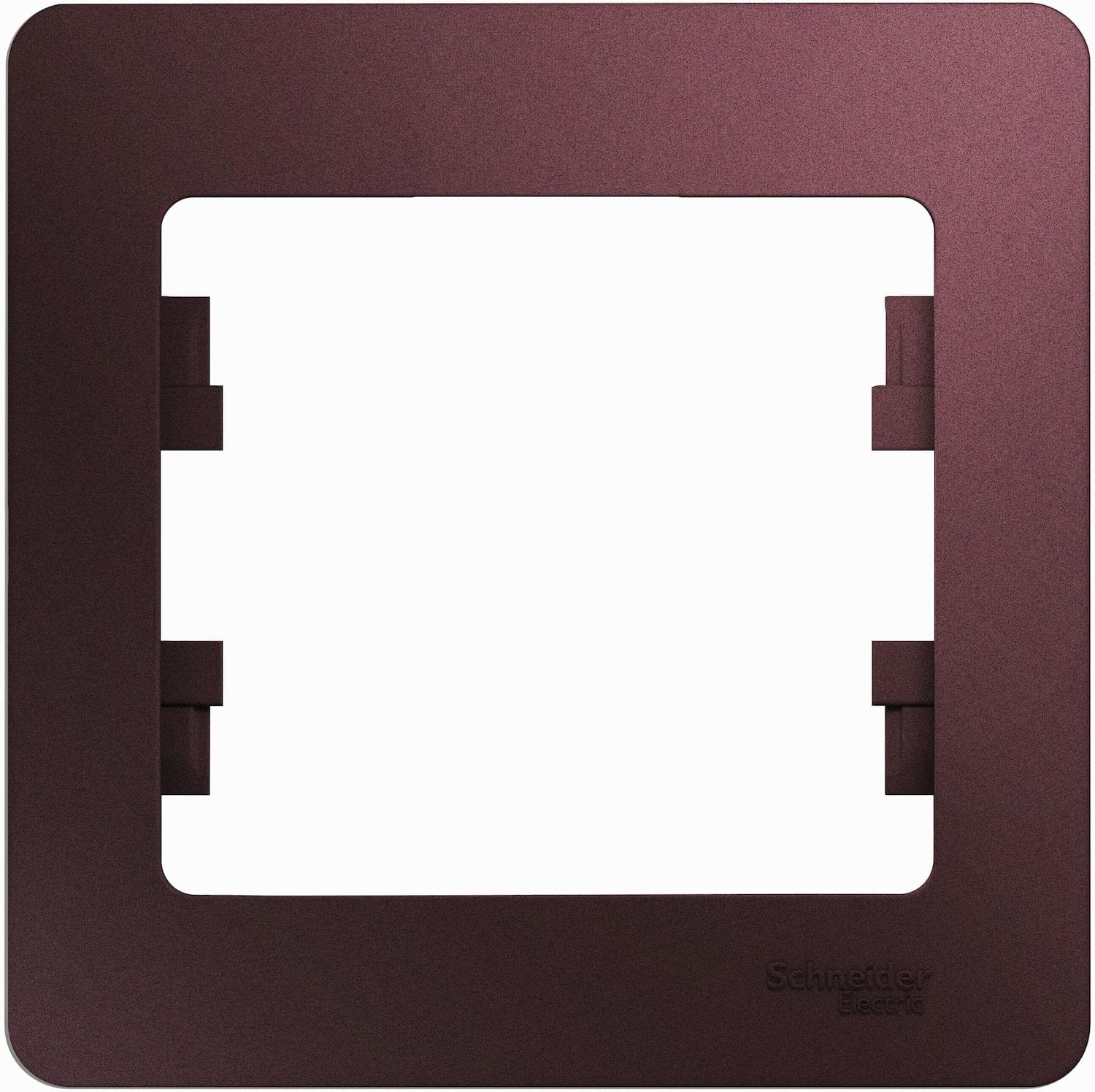 Рамка Glossa 1-постовая Баклажан Schneider Electric GSL001101