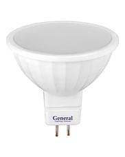 Лампа LED MR16/GU5.3 7W 230V 4000К/3000K GLDEN-MR16-B-7-230 General 660155/660154