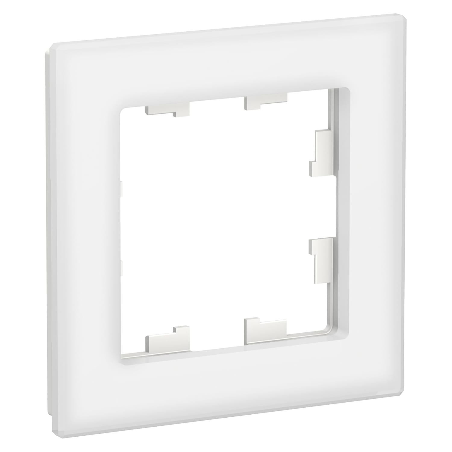 Рамка AtlasDesign Органическое стекло Белый Schneider Electric ATN320101