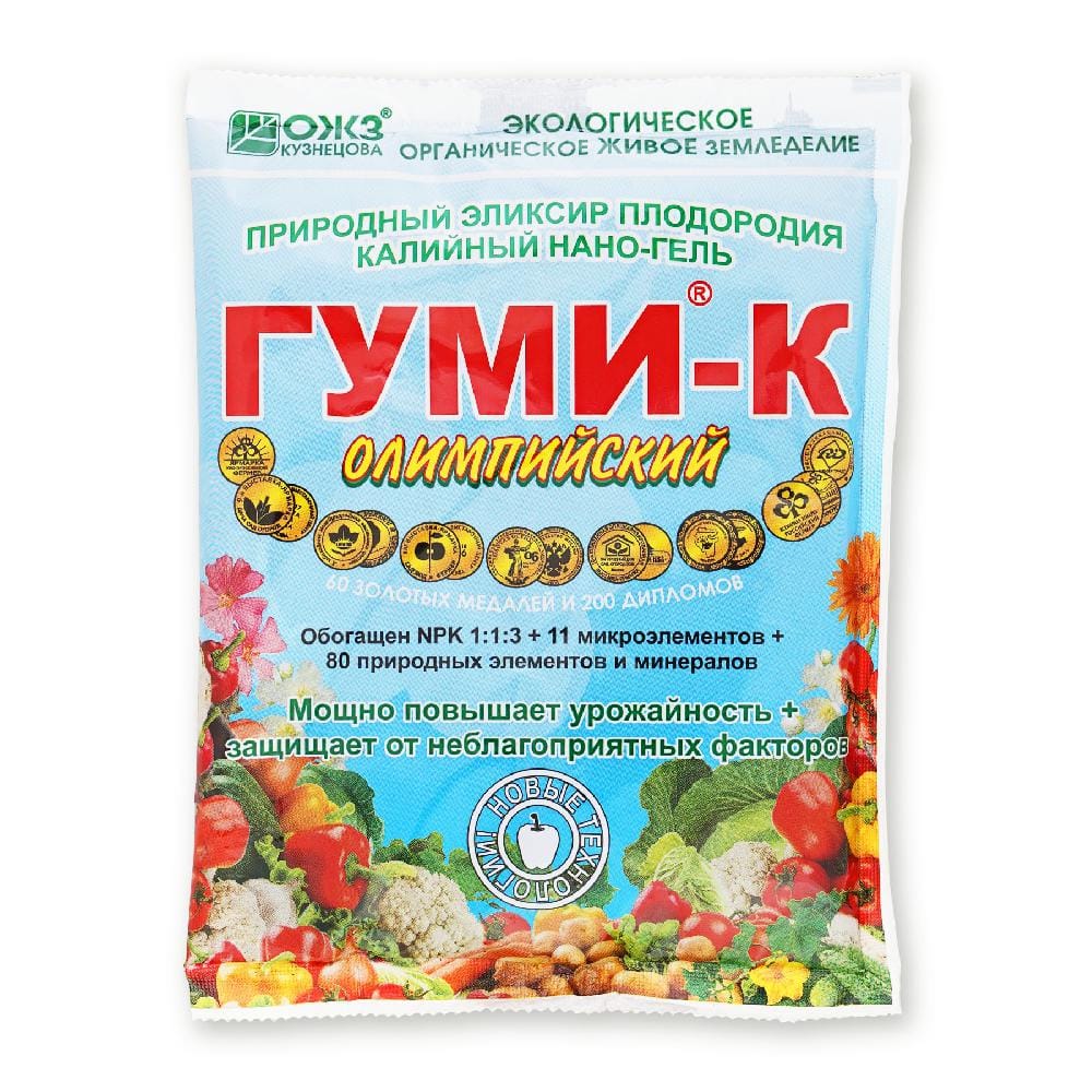 Удобрение ГУМИ-К Олимпийский нано-гель 300гр ОЖЗ Кузнецова