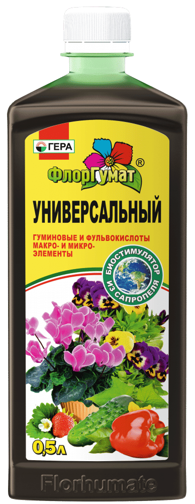 ФлорГумат " Цветочный универсальный" 500 мл ГЕРА