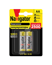 Аккумулятор АА NHR-2500-HR6-BP2 (цена за уп.2 шт.) Navigator 94464