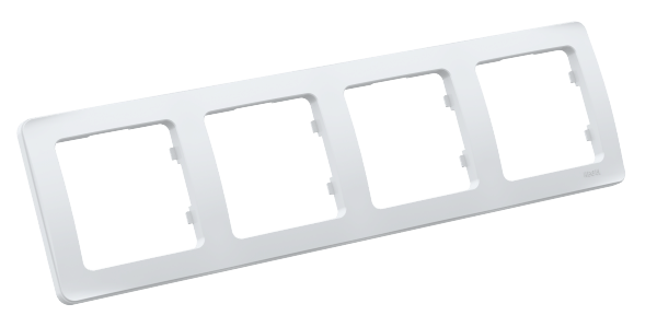 Рамка 4-я, цвет белый Мастер Hegel Р404