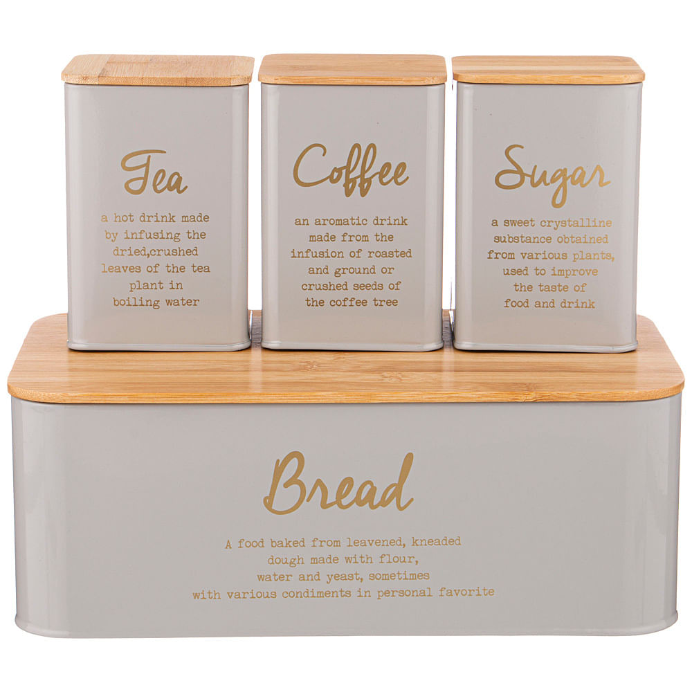 Набор хлебница 2в1 банки для сыпучих 790-263 Lefard