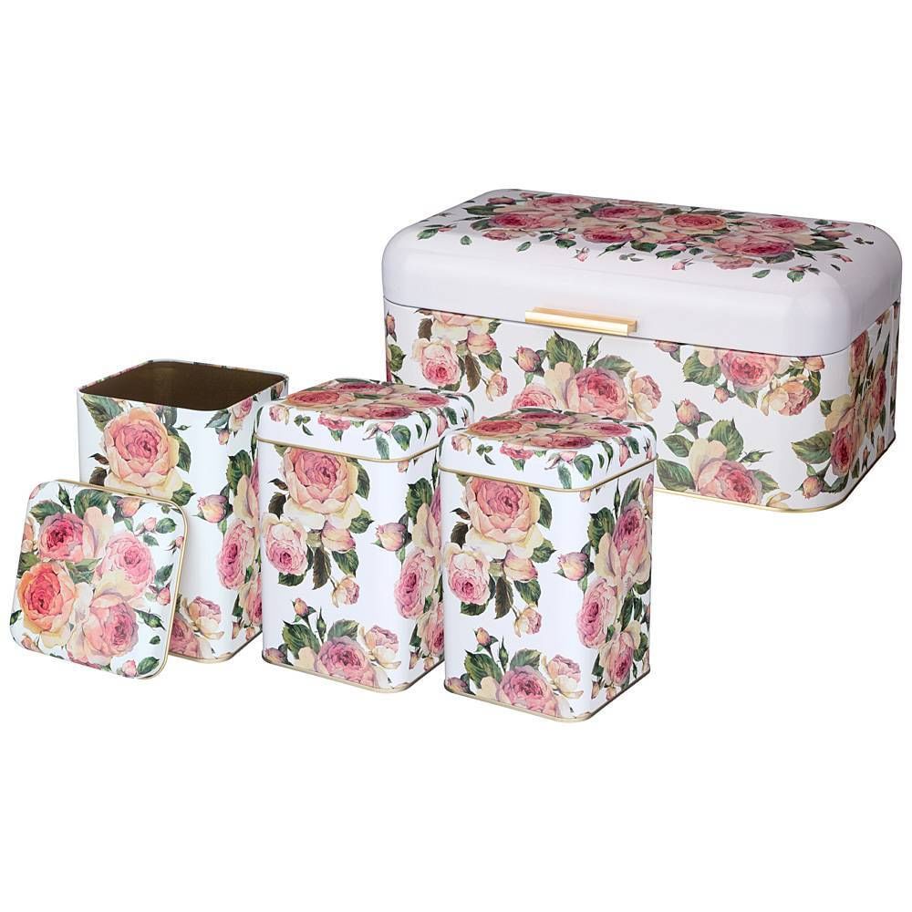 Набор хлебница + банки для сыпучих 949-016 Lefard