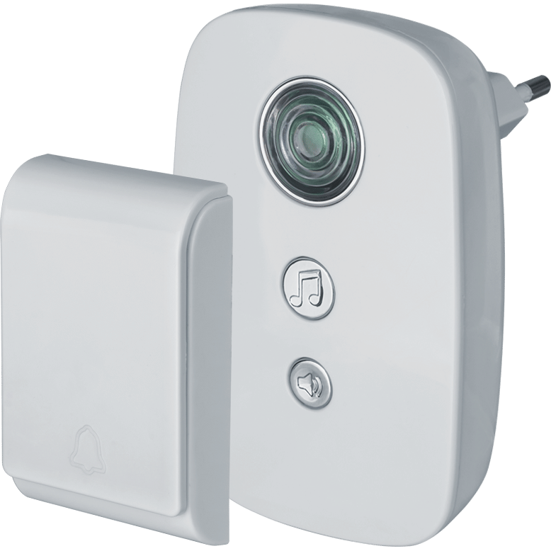 Звонок беспроводной серии NDB-D-AC02-1V1-WH 61270 Navigator