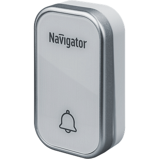 Звонок беспроводной серии NDB-D-AC03-1V1-WH 80 506 Navigator