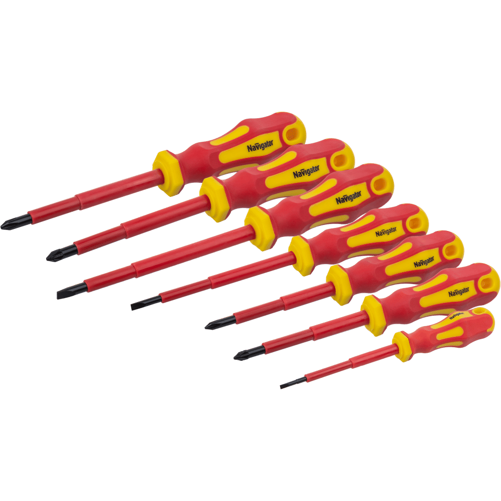 Набор диэлектрических отверток 7 шт. NHT-Otd01 Navigator 82354