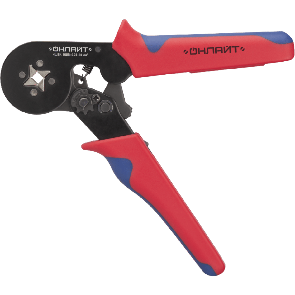 Пресс-клещи для втулочных, 0,25-10 мм2 80906 ОНЛАЙТ
