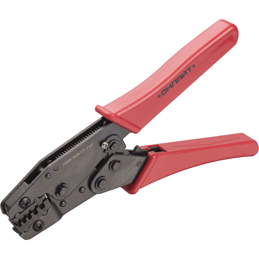 Пресс-клещи для втулочных, 0,5-6 мм2 80912 ОНЛАЙТ