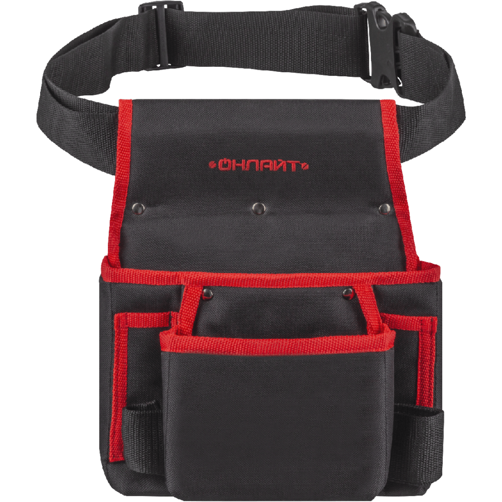 Сумка с плечевым ремнем 8 карманов ОНЛАЙТ 80827