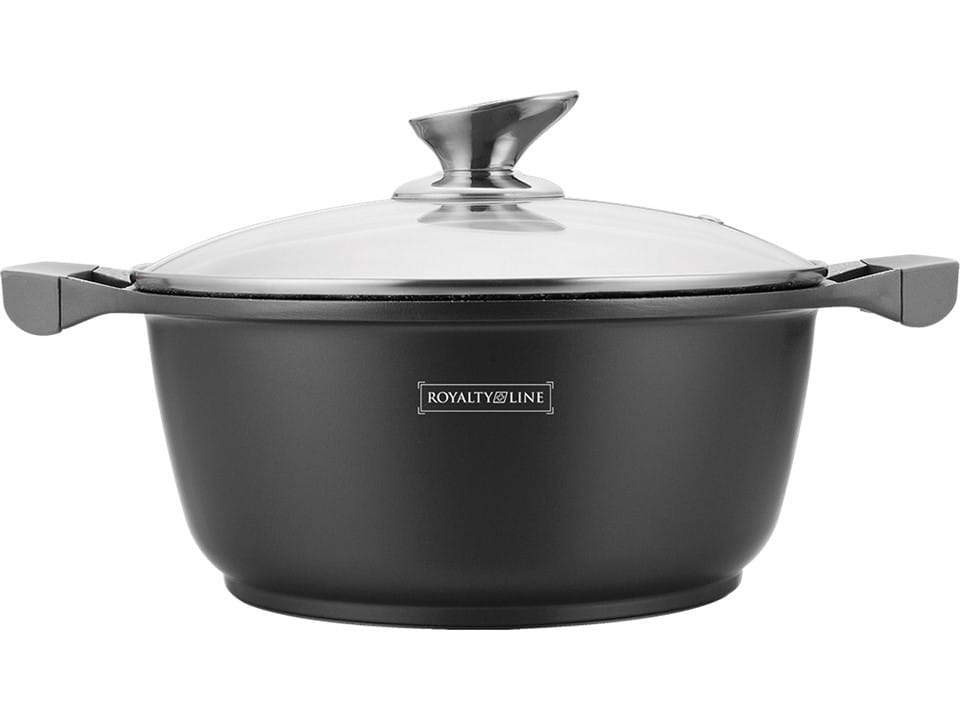 Кастрюля RL-BS24M Black 3,8л Royalty Line
