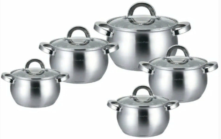 Набор кастрюль GP-2127 Green Point