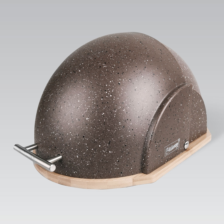 Хлебница MR-1678G-BROWN коричневая Maestro