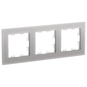 Рамка AtlasDesign Органическое стекло Алюминий Schneider Electric ATN320303