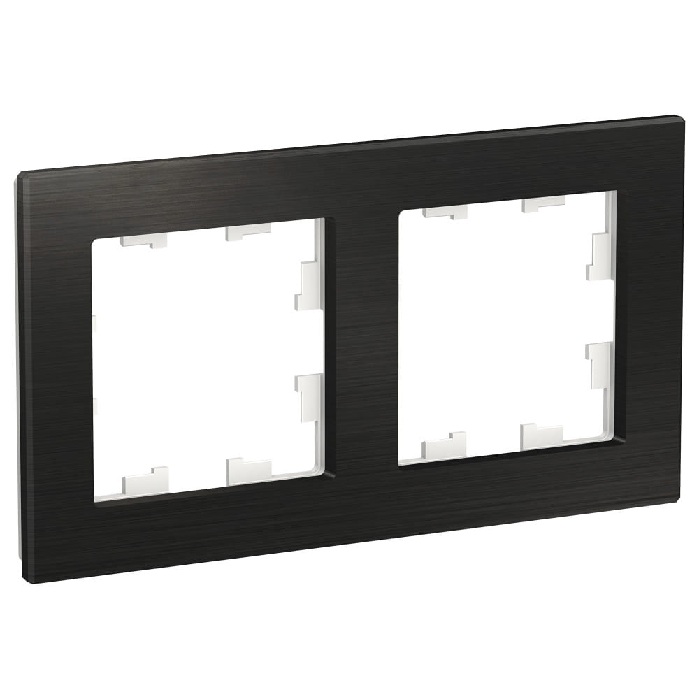 Рамка AtlasDesign Металл Оникс Schneider Electric ATN312302