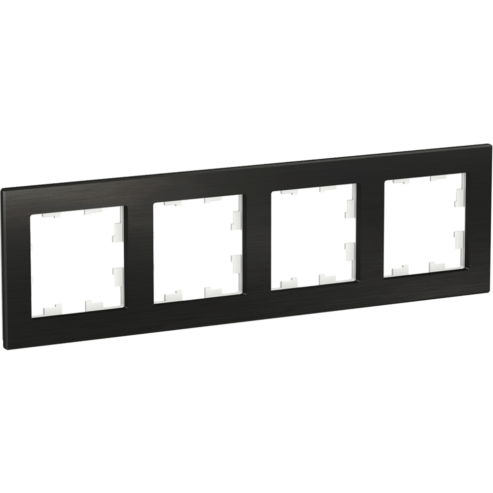 Рамка AtlasDesign Металл Оникс Schneider Electric ATN312304