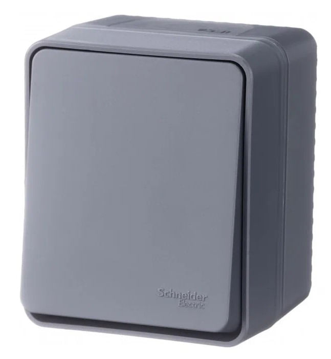 Profi54 Выключатель одноклавишный IP54 10АХ Schneider Electric ATN544011