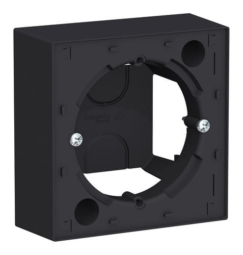 Коробка наружного монтажа AtlasDesign Карбон Schneider Electric ATN001000