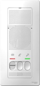 Переговорное устройство для домофонных систем Blanca Белый Schneider Electric BLNDA000011