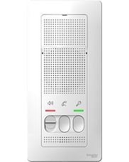 Переговорное устройство для домофонных систем Blanca Белый Schneider Electric BLNDA000011