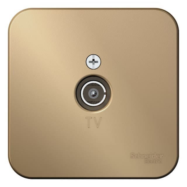 Розетка Blanca TV (коннектор) Титан Schneider Electric BLNTA000014