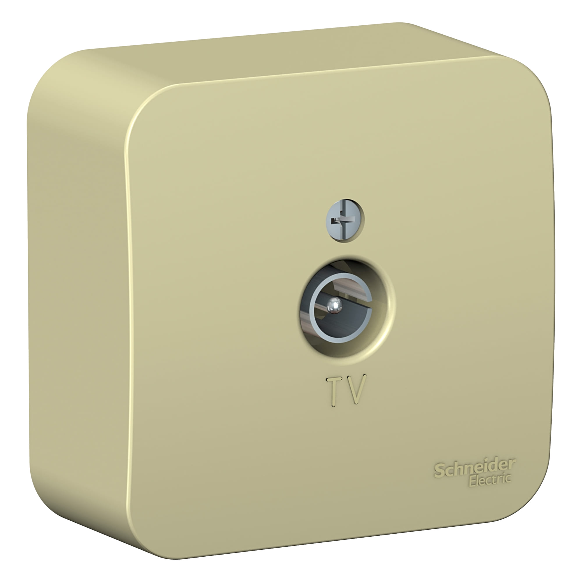 Розетка Blanca TV (коннектор) Бежевый Schneider Electric BLNTA000017