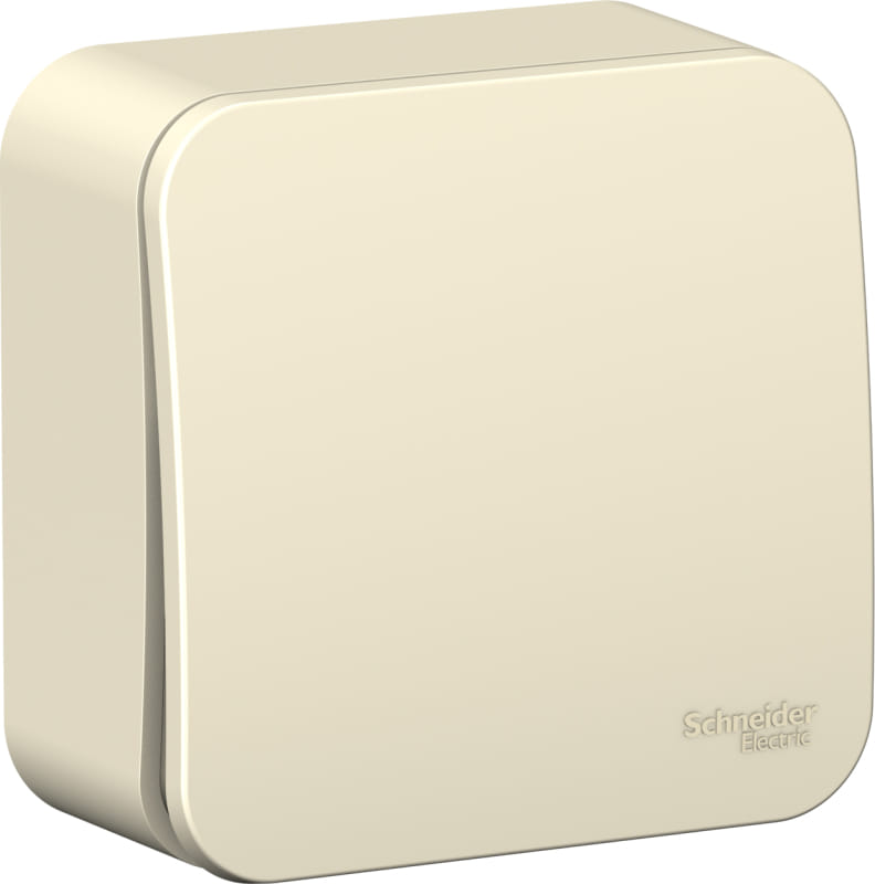 Выключатель Blanca 1-клавишный, 10А, Молочный Schneider Electric BLNVA101012