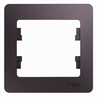 Рамка Glossa 1-постовая Сиреневый туман Schneider Electric GSL001401