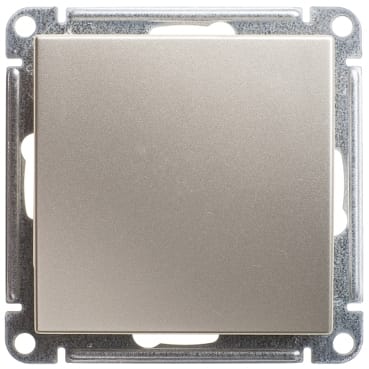 Выключатель W59 1-клавишный, 2-полюсный, 10АХ, механизм Шампань Schneider Electric VS210-152-4-86