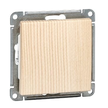 Переключатель W59 1-клавишный, 10А, механизм Сосна Schneider Electric VS610-156-7-86