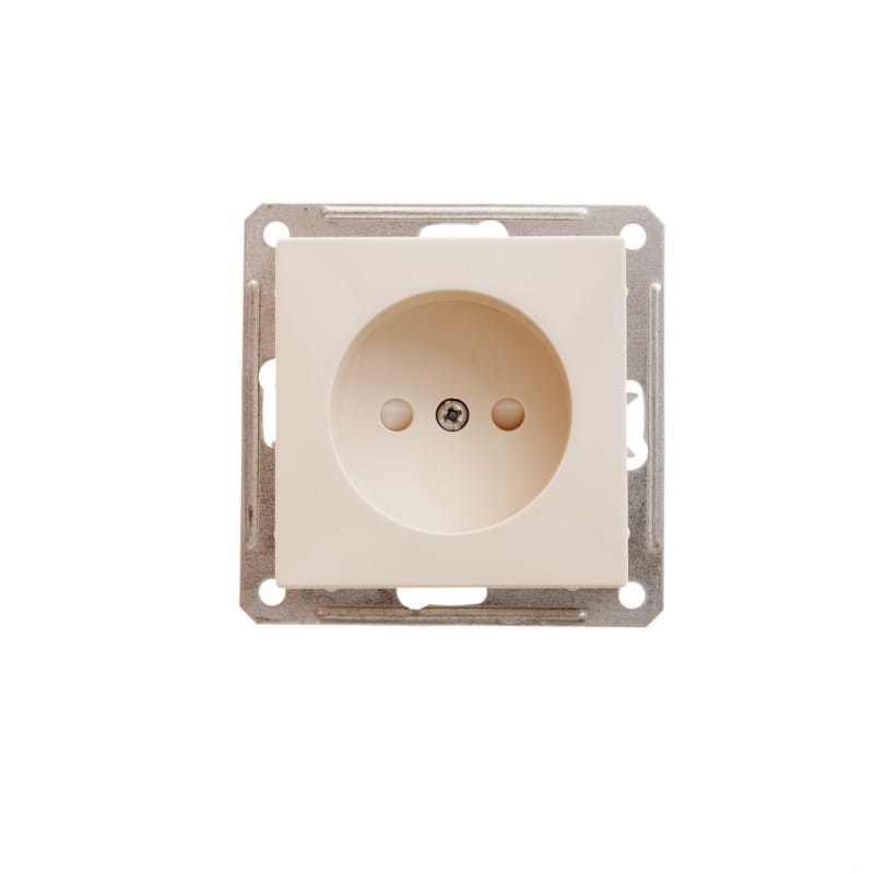 W59 розетка без заземления со шторками, 16А, механизм RS16-151-2-86 Schneider Electric