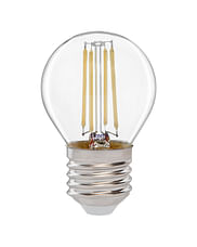 Лампа LED E27 4Вт шар 4500К прозрачный филамент GLDEN-G45S-B-4 General 660244