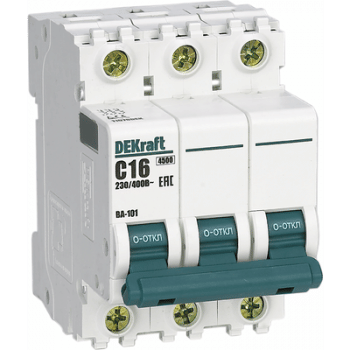 11223DEK Авт. выкл. 3Р 8А х-ка C ВА-101 4,5кА Schneider Electric