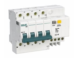 15185DEK АВДТ со встр. защ. от сверхтоков 3P+N 20А 30мА AC С ДИФ-101 Schneider Electric
