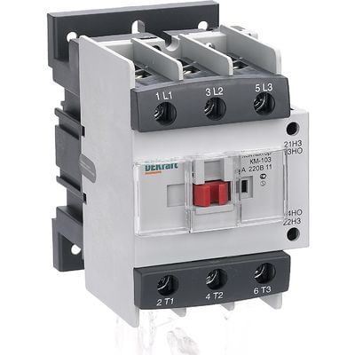 22148DEK Контактор 95А 220В АС3 1НО+1НЗ КМ-103 DEKraft Schneider Electric 22148DEK