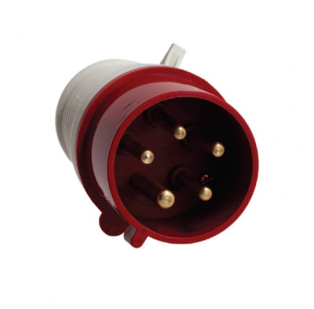 Вилка стационарная 535 3Р+РЕ+N 63А 380В IP67 ВС-102 DEKraft Schneider Electric 26026DEK