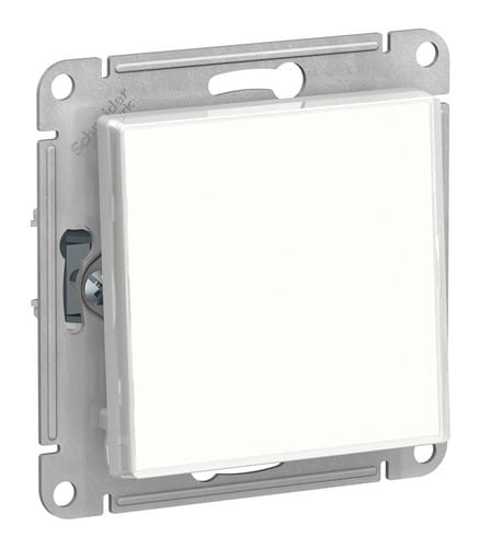 Выключатель AtlasDesign 1-клавишный, 10А, механизм Белый Schneider Electric ATN200111