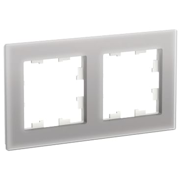 Рамка AtlasDesign Органическое стекло Алюминий Schneider Electric ATN320302