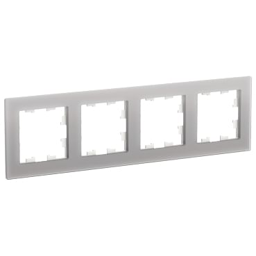 Рамка AtlasDesign Органическое стекло Алюминий Schneider Electric ATN320304