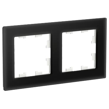 Рамка AtlasDesign Органическое стекло Черный Schneider Electric ATN321002