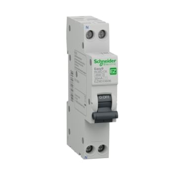 EZ9D33606 АВДТ Easy9 1П+Н 6A 30MA C АС, 18 мм Schneider Electric