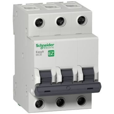 EZ9F34350 АВТ. ВЫКЛ. EASY 9 3П 50А С 4,5кА 400В =S= Schneider Electric