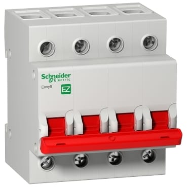 EZ9S16492 ВЫКЛ. НАГРУЗКИ EASY9 (мод. рубильник) 4П 125А 400В =S= Schneider Electric