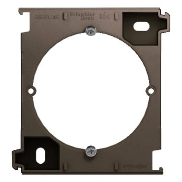 Расширение коробки наружного монтажа Glossa Шоколад Schneider Electric GSL000800C